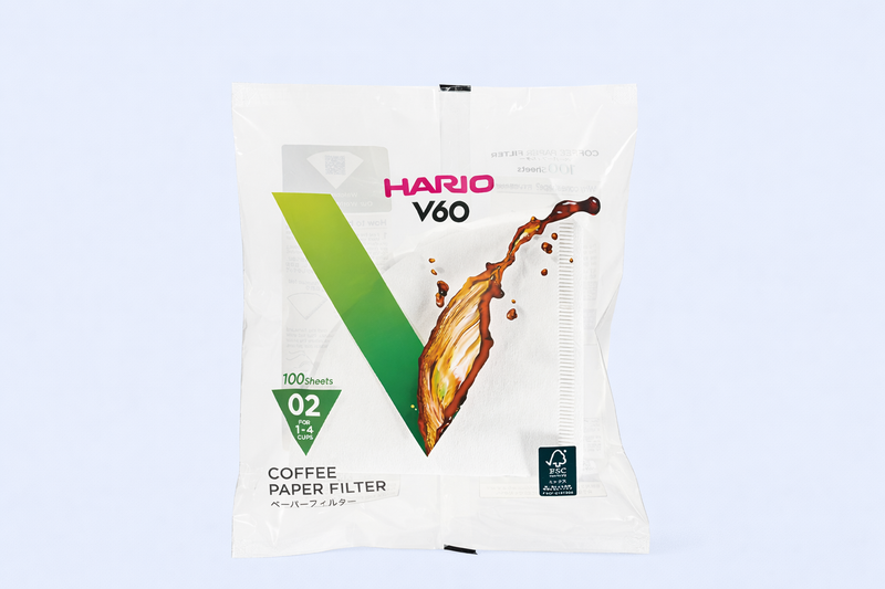 Filtry papierowe do dripa Hario V60-02 100szt